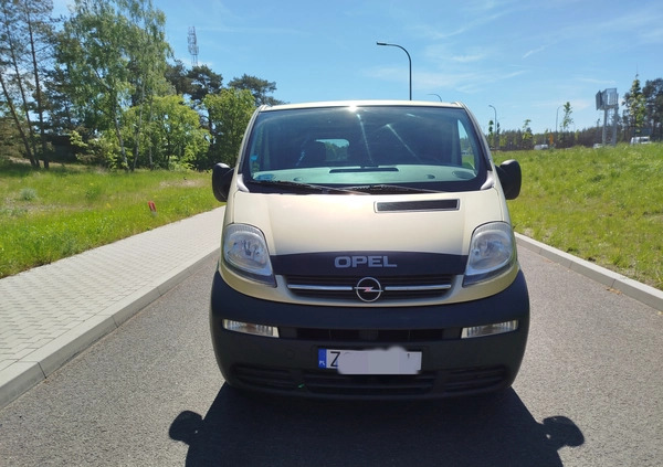 Opel Vivaro cena 16800 przebieg: 387250, rok produkcji 2005 z Świnoujście małe 106